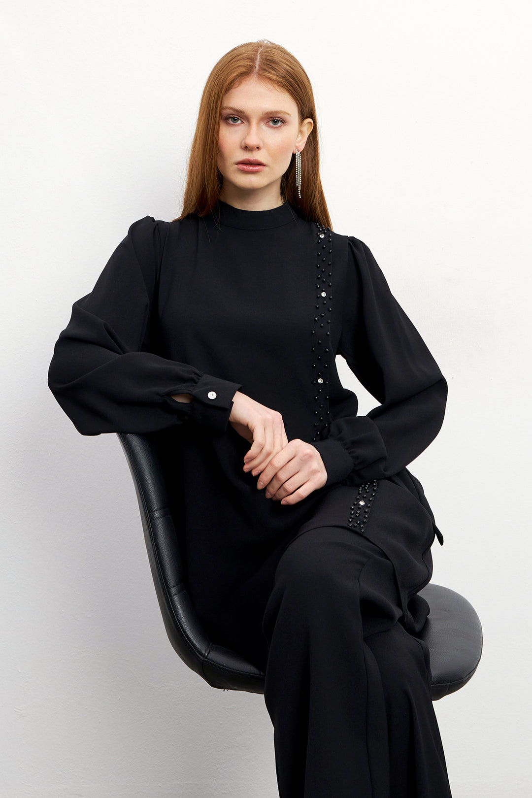 ZRF Women Eliza Tunic Pants Set - Black - Colorado Springs