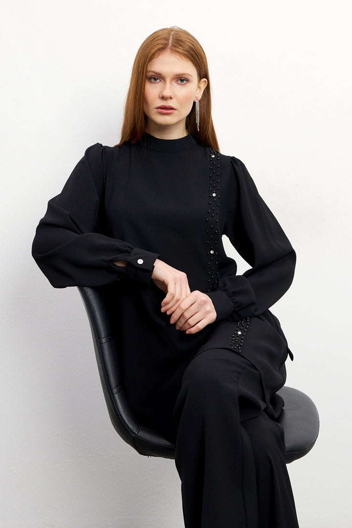 ZRF Women Eliza Tunic Pants Set - Black - Colorado Springs
