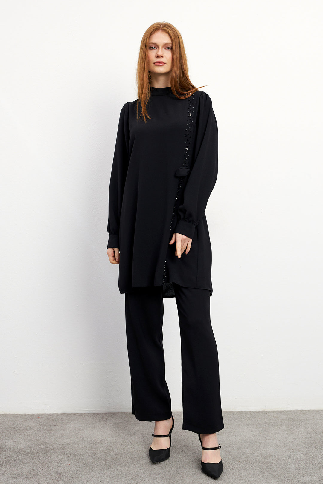 ZRF Women Eliza Tunic Pants Set - Black - Colorado Springs