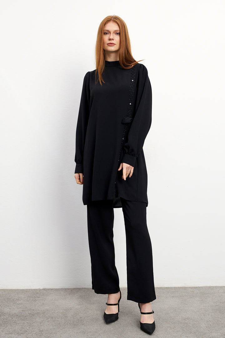ZRF Women Eliza Tunic Pants Set - Black - Colorado Springs