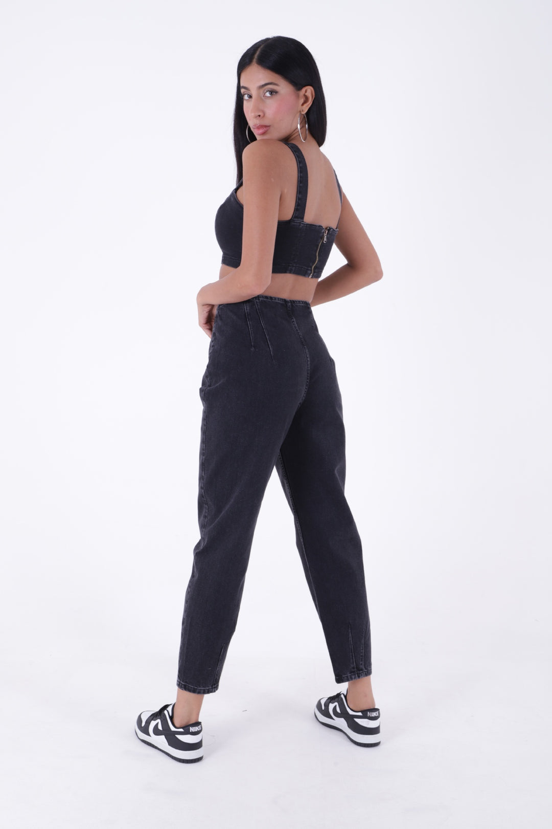 XLJ Boyfriend Jean with Darts in Waist and Hems Mixed - Pavlohrad