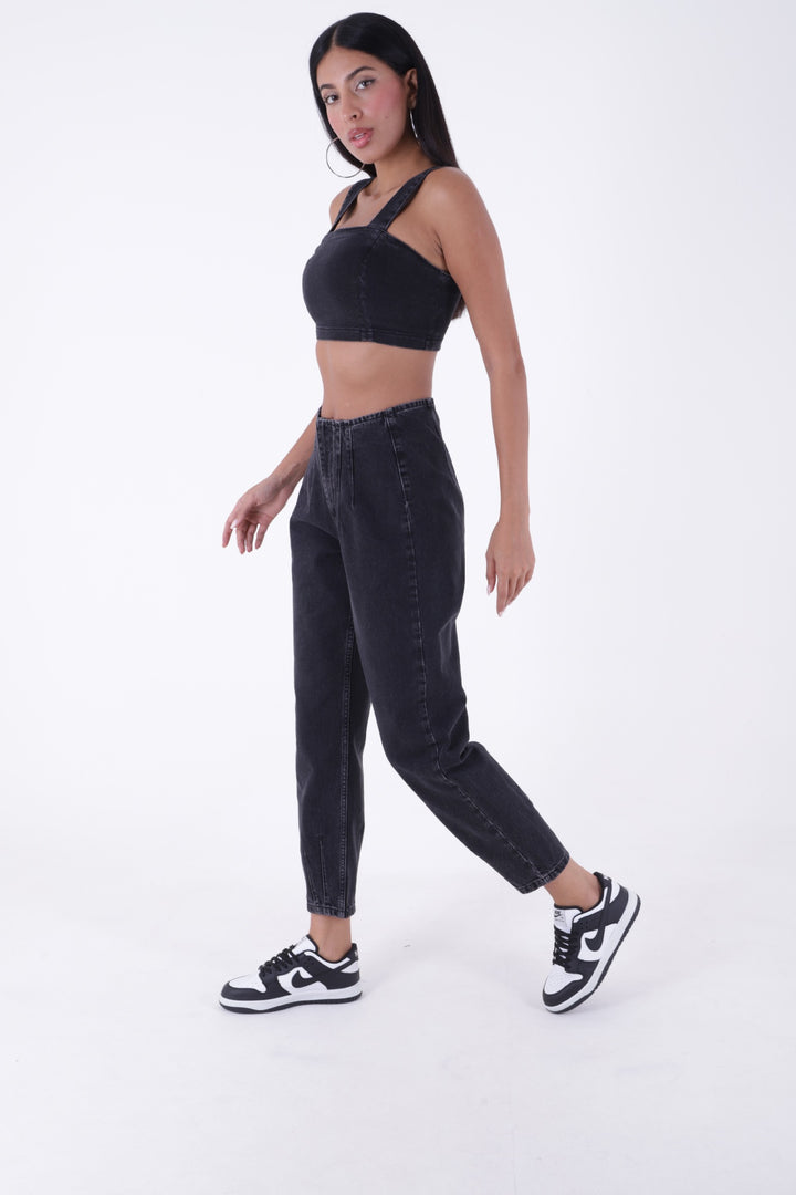 XLJ Boyfriend Jean with Darts in Waist and Hems Mixed - Pavlohrad