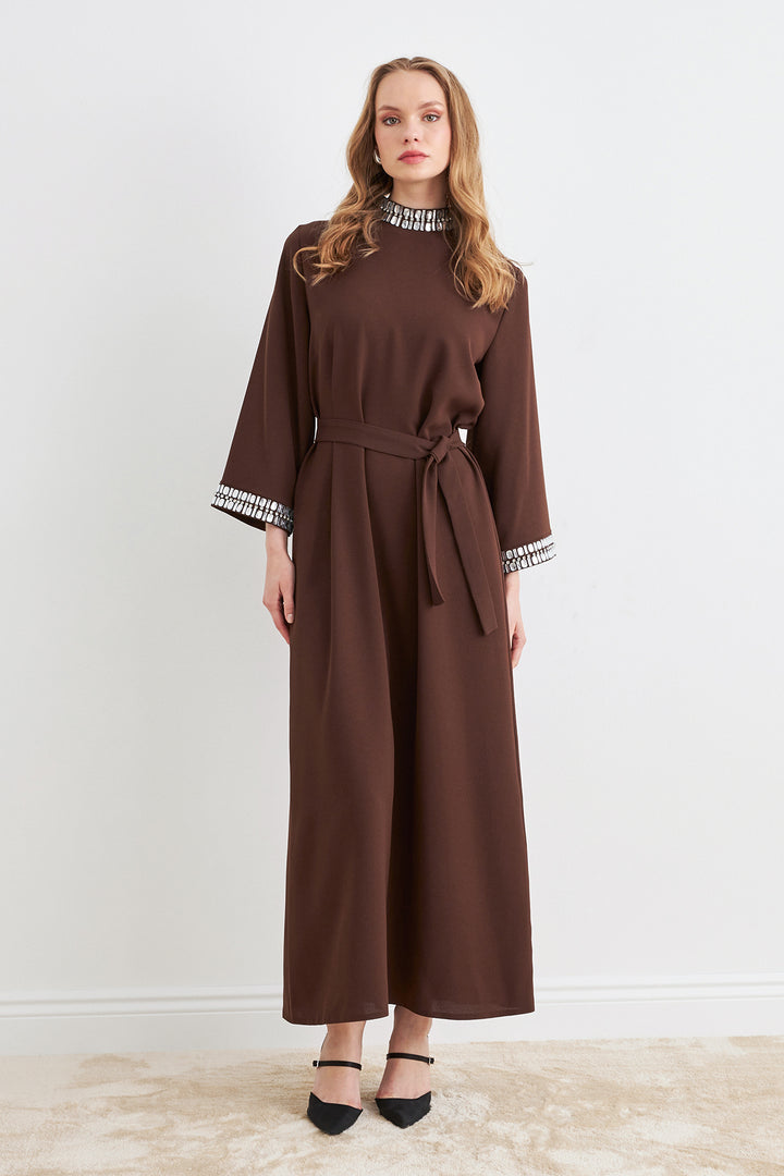 ZRF Women Beril Stone Dress - Brown - Heist-op-den-Berg