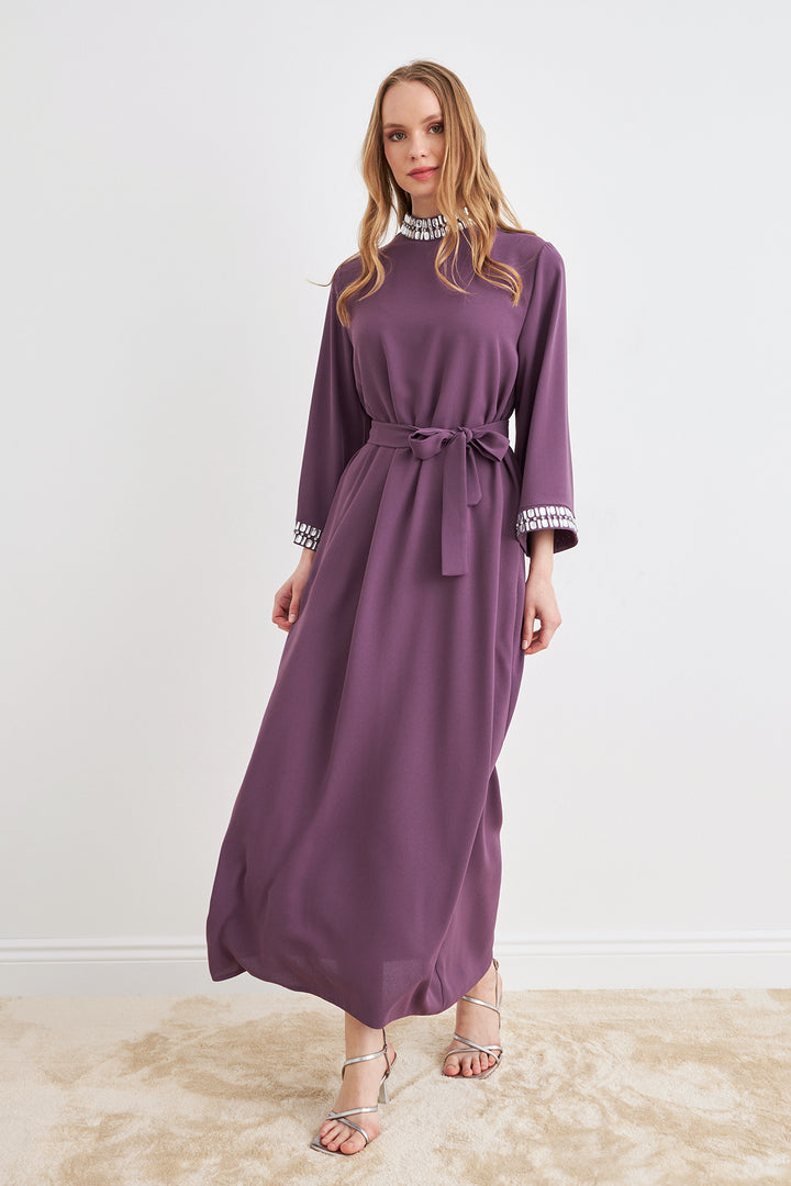 ZRF Women Beril Stone Dress - Lilac - La Presa