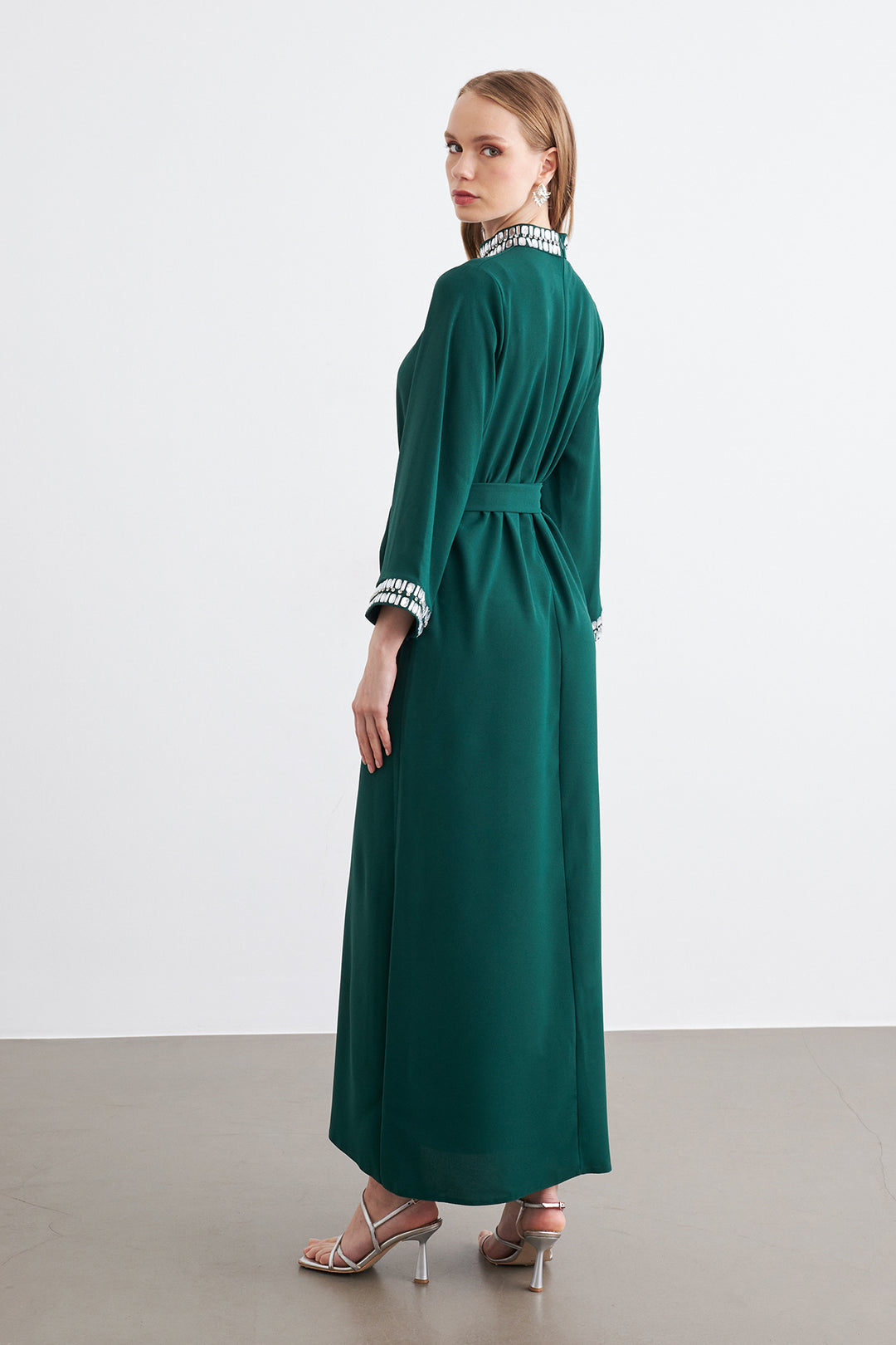 ZRF Women Beril Stone Dress - Emerald - Jalacingo
