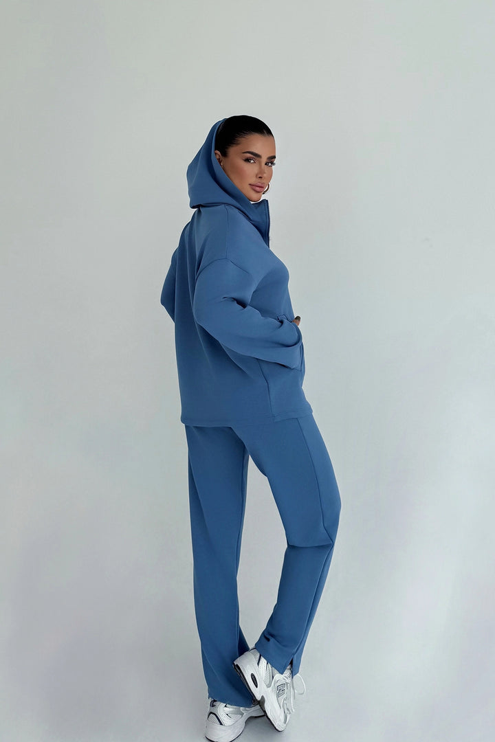 EYY Women Indigo Naerys Zippered Tracksuit - Lower Merion