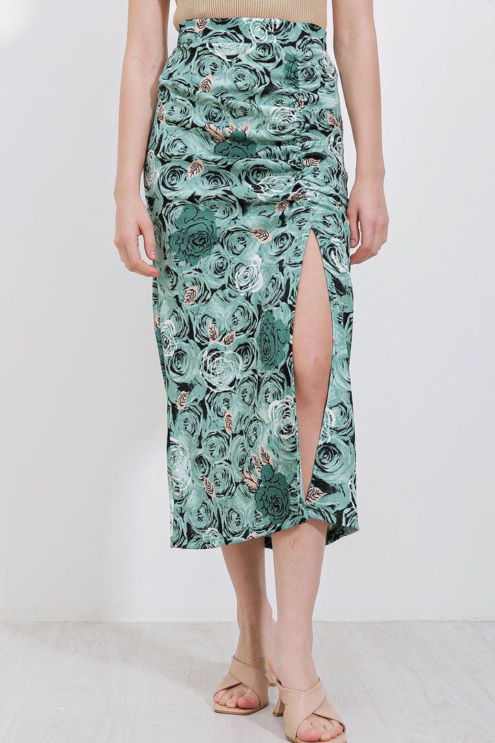 BGD Women Slit Skirt - Çağla - Avondale