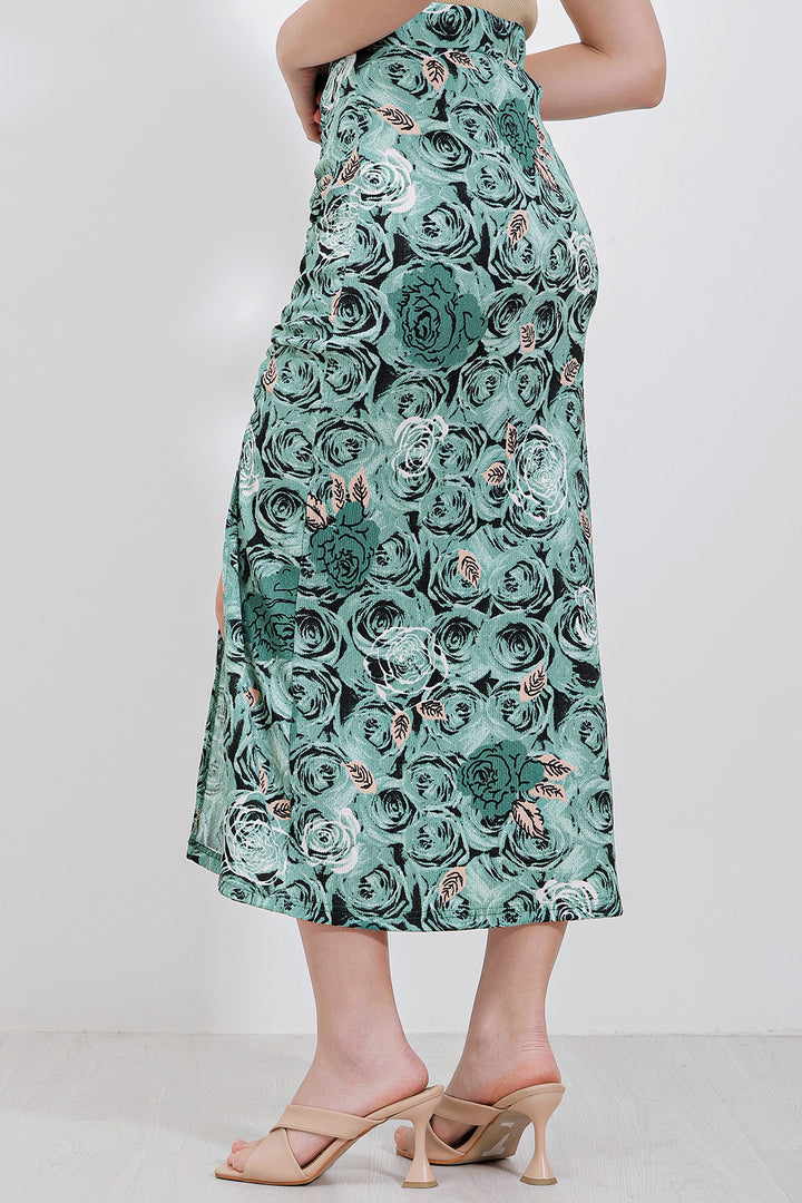 BGD Women Slit Skirt - Çağla - Avondale