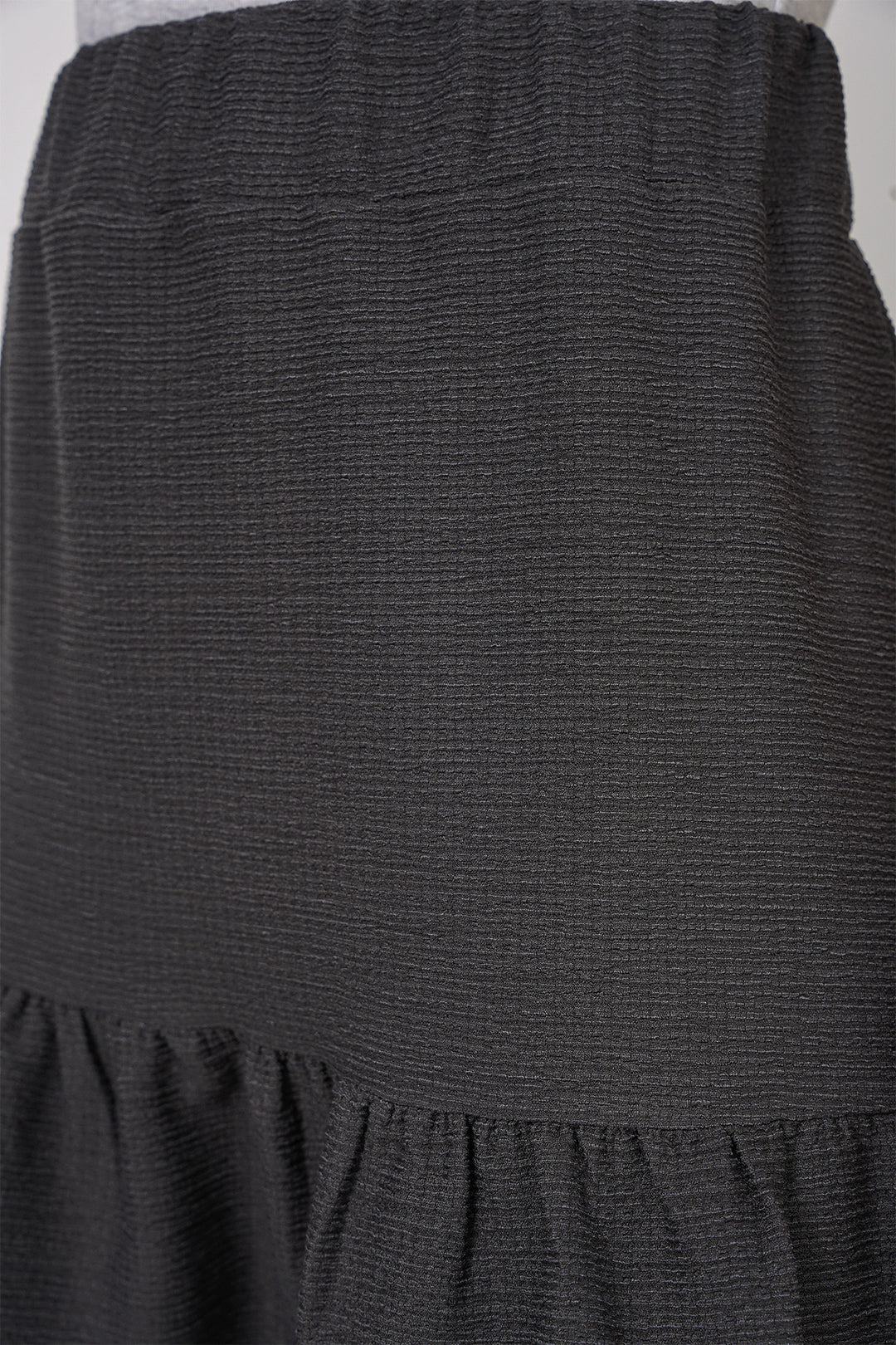 BGD Women Knitted Mini Skirt - Anthracite - Plainfield