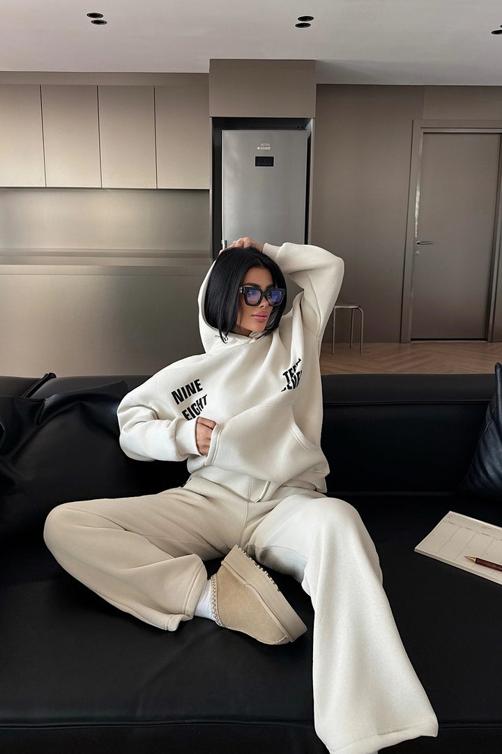 EYY Women Cream Darcey Tracksuit - Figueras