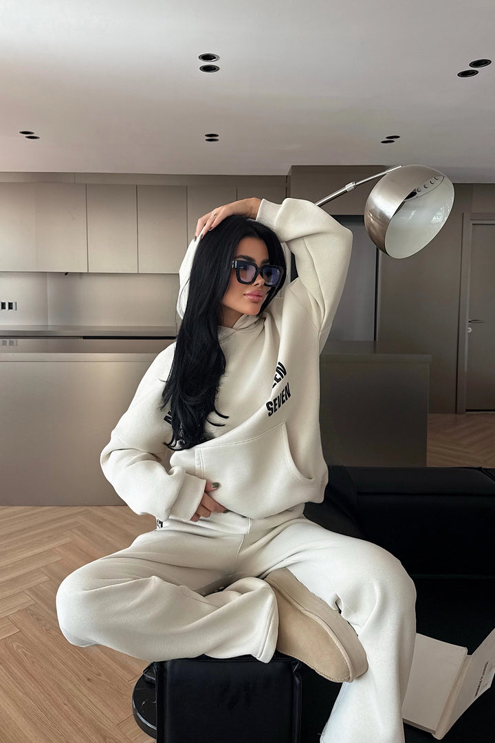 EYY Women Cream Darcey Tracksuit - Figueras