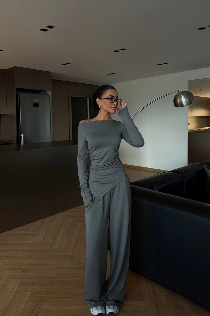 EYY Women Gray Borelli Suit - Brandon