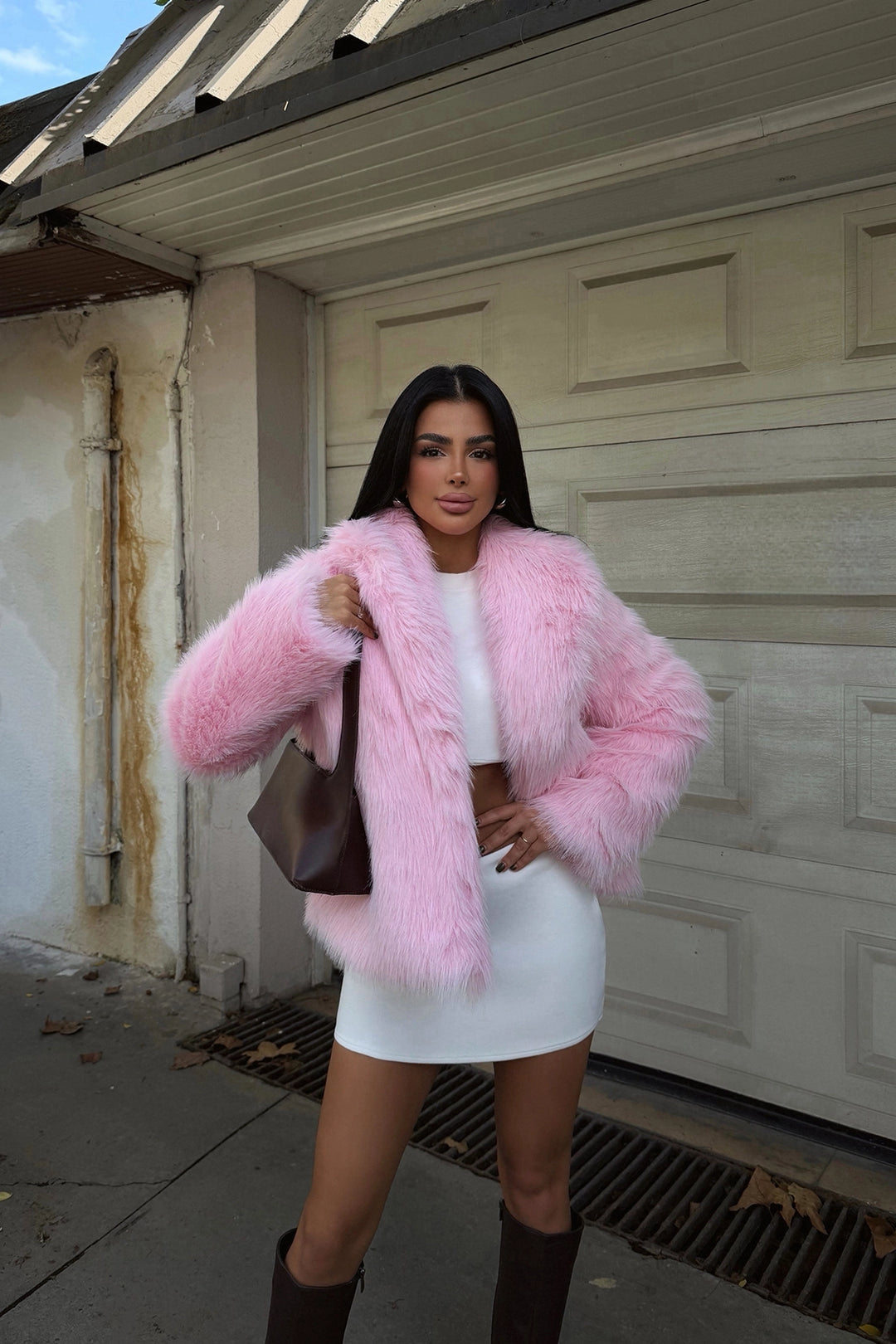 EYY Women Pink Rufina Fur - Ewell