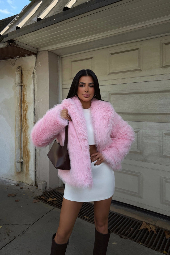 EYY Women Pink Rufina Fur - Ewell