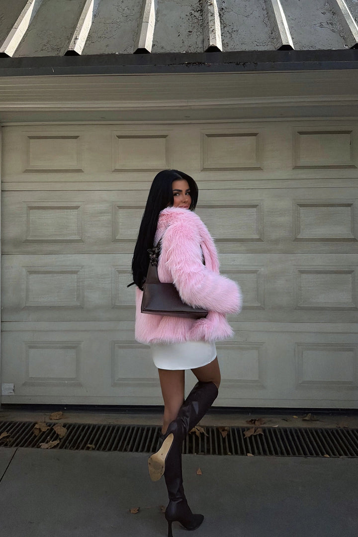 EYY Women Pink Rufina Fur - Ewell