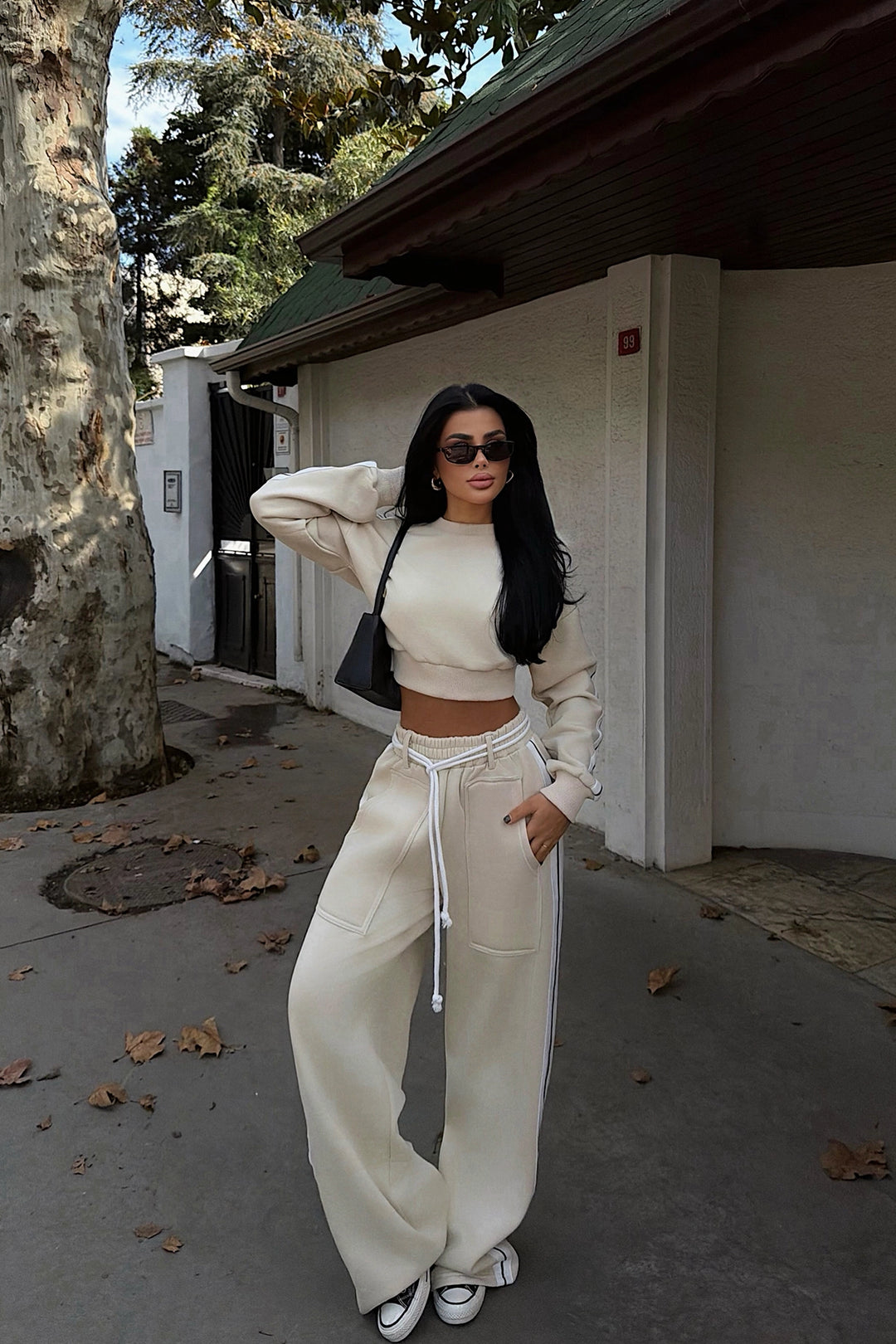 EYY Women Cream Rinaldi Tracksuit - Osimo