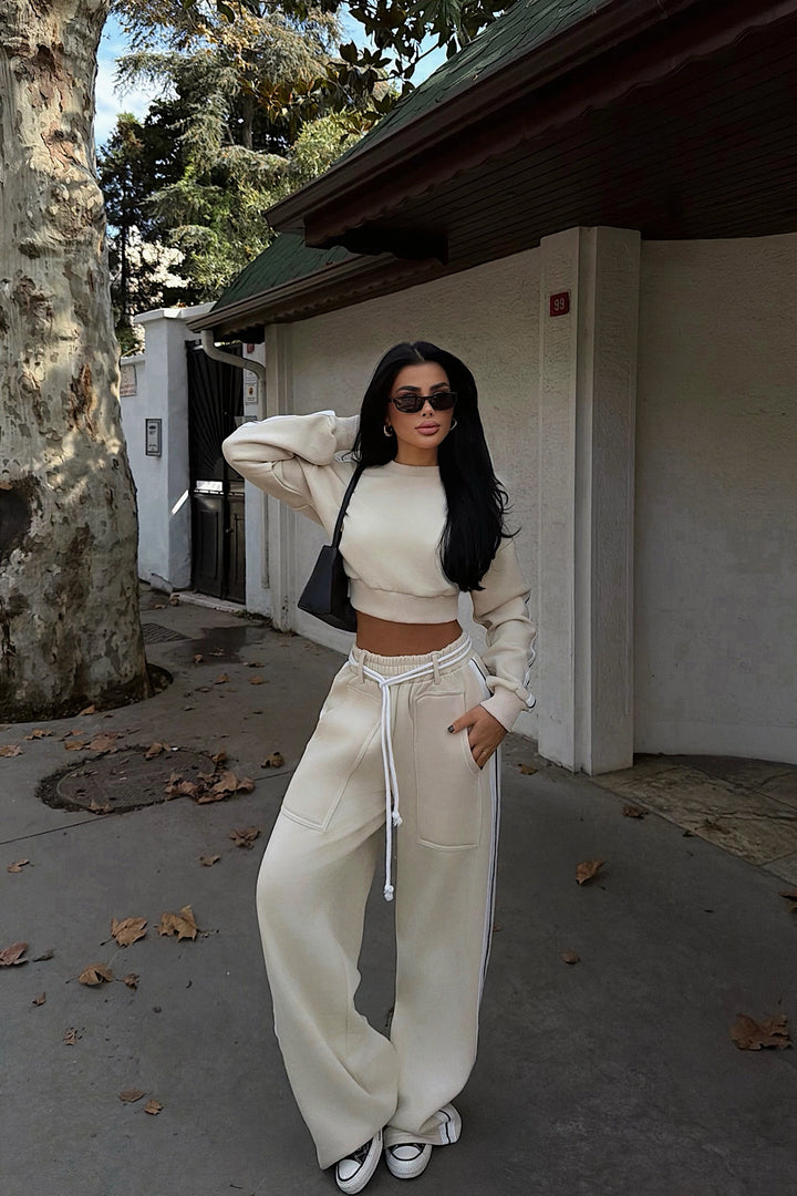 EYY Women Cream Rinaldi Tracksuit - Osimo