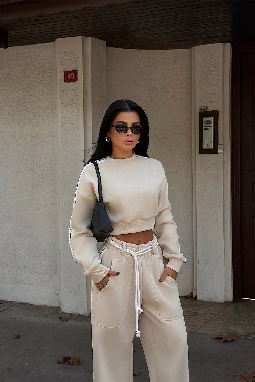 EYY Women Cream Rinaldi Tracksuit - Osimo