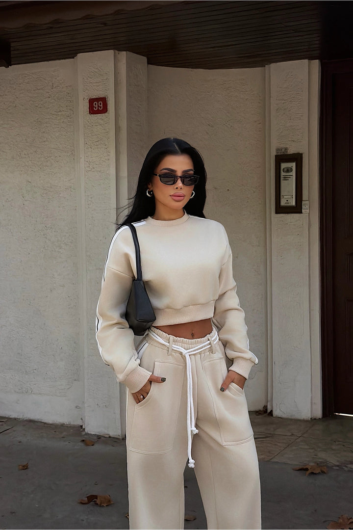 EYY Women Cream Rinaldi Tracksuit - Osimo