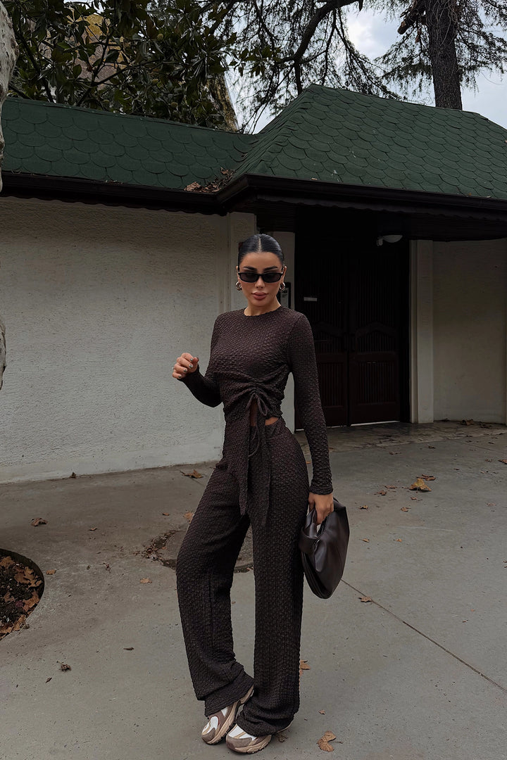 EYY Women Dark Brown Suit - Bagneux