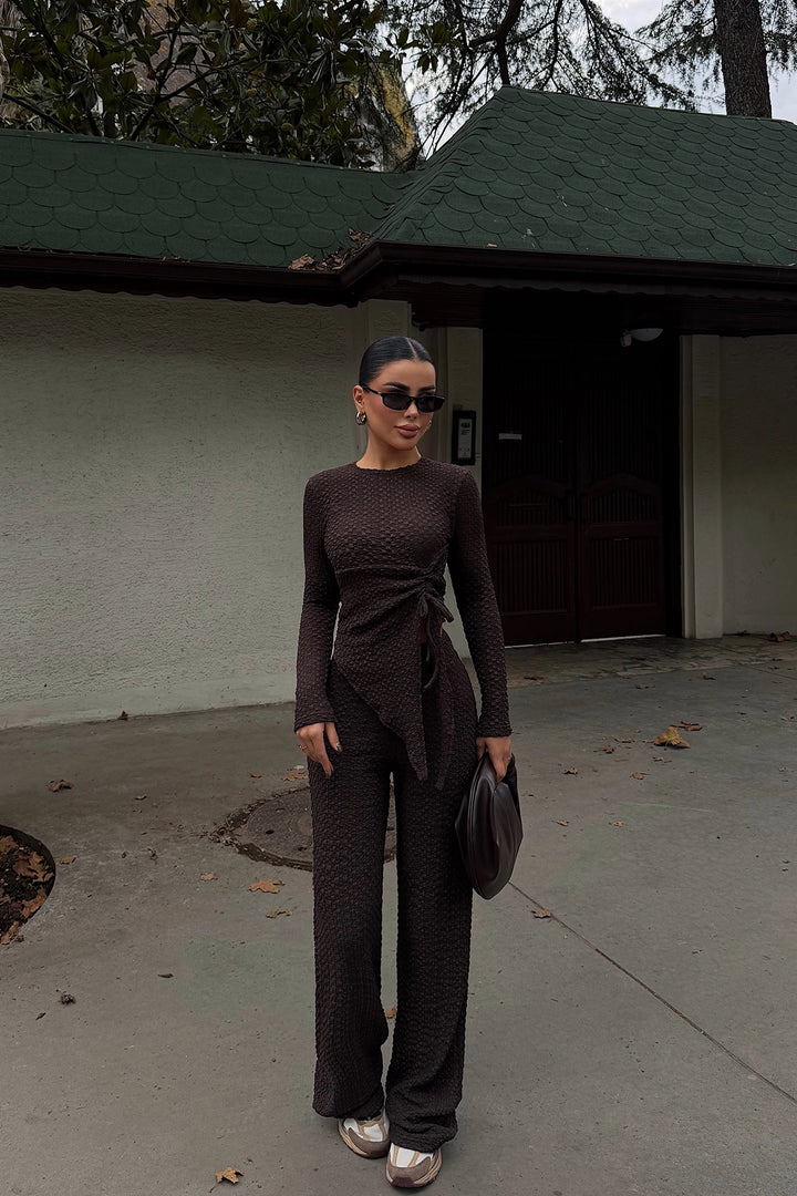 EYY Women Dark Brown Suit - Bagneux