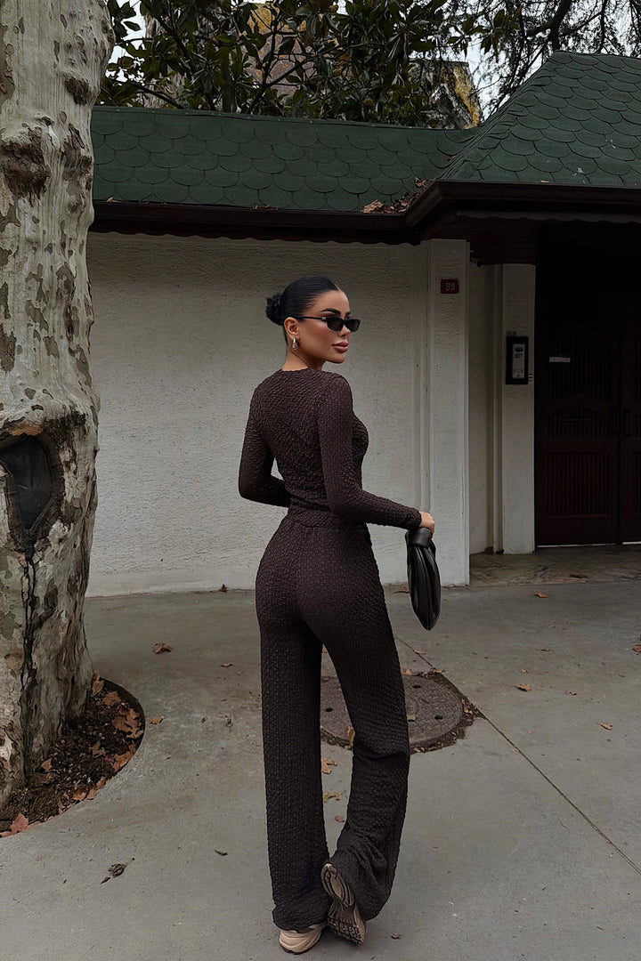 EYY Women Dark Brown Suit - Bagneux