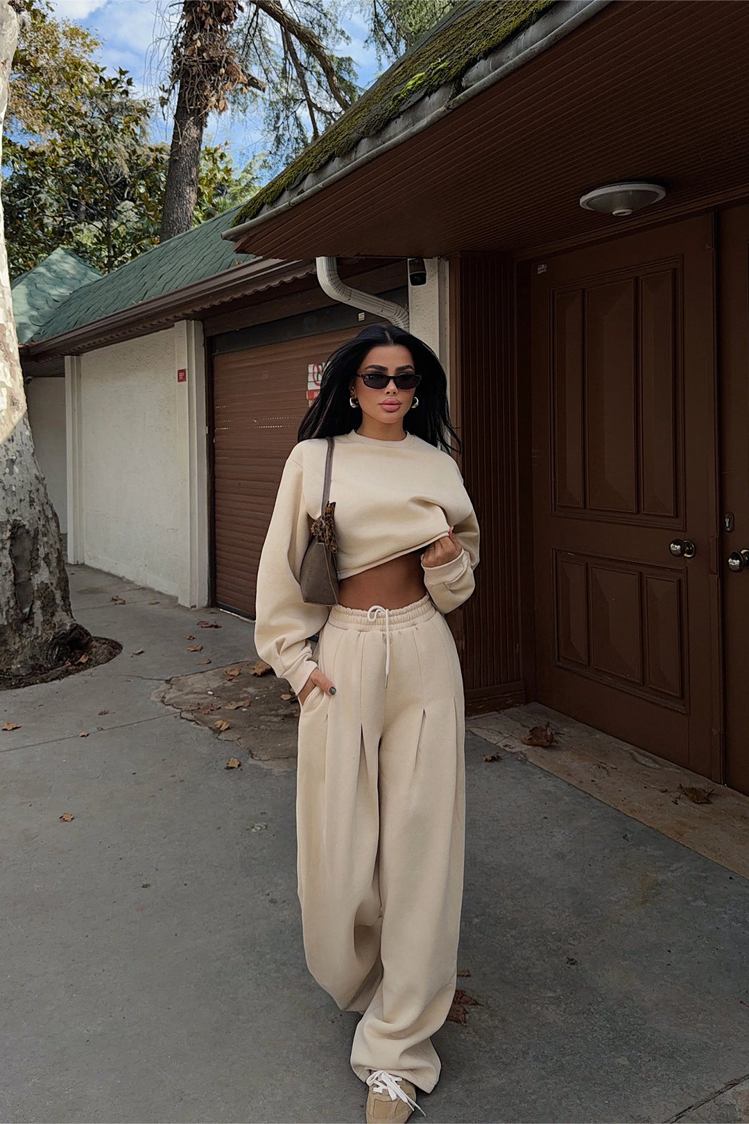 EYY Women Cream Knox Tracksuit - Saint-Jérôme