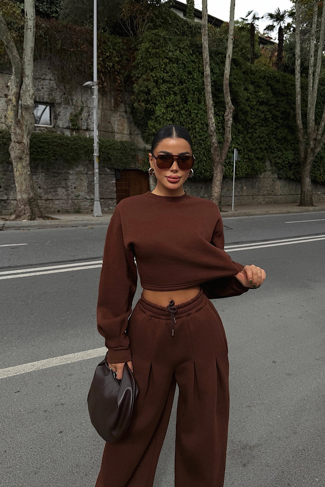 EYY Women Brown Knox Tracksuit - Morelia