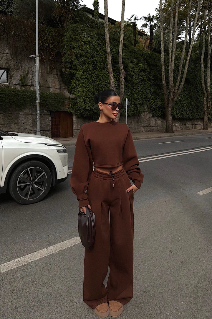 EYY Women Brown Knox Tracksuit - Morelia