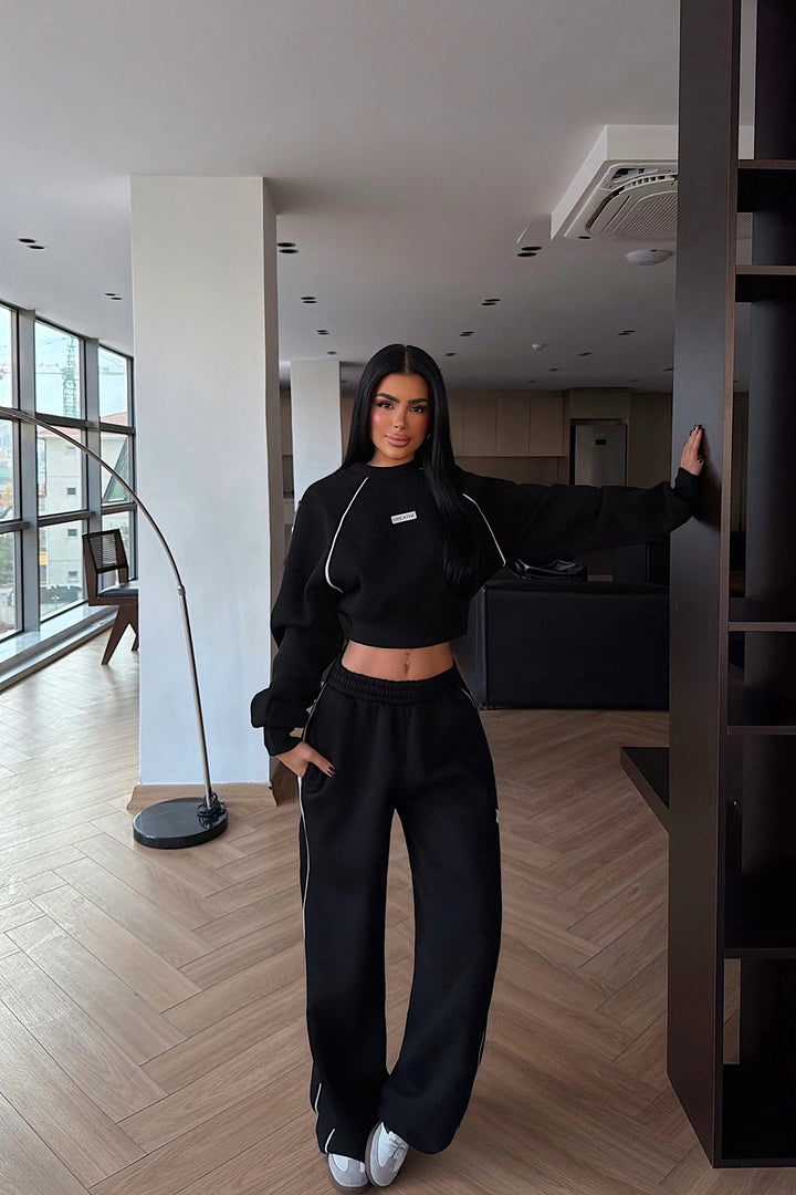 EYY Women Black Tracksuit - Douai