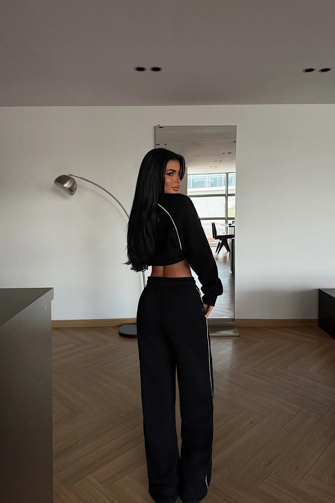 EYY Women Black Tracksuit - Douai