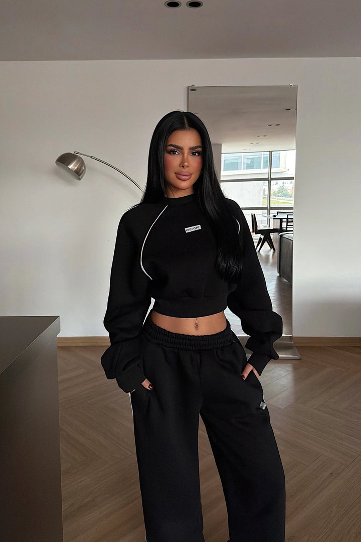 EYY Women Black Tracksuit - Douai