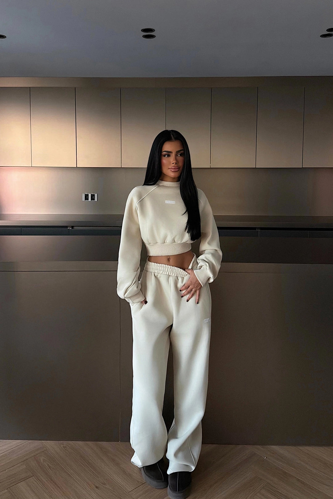 EYY Women Cream Tracksuit - Rancho Cucamonga