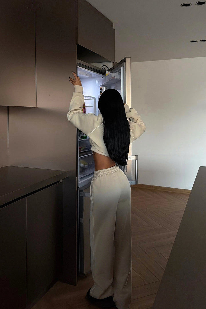 EYY Women Cream Tracksuit - Rancho Cucamonga