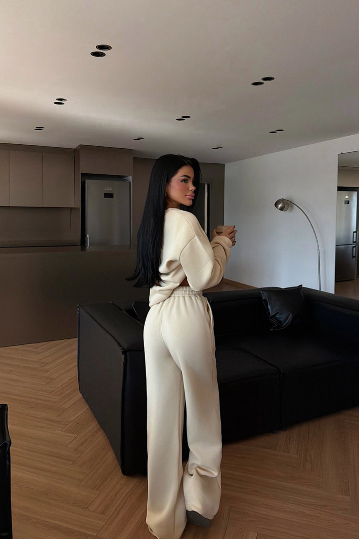 EYY Women Krem Baskılı Eşofman - Bitonto
