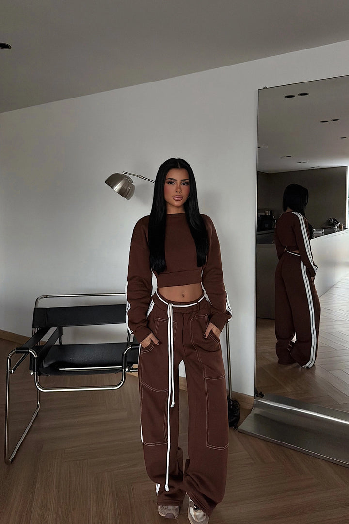 EYY Women Brown Rinaldi Tracksuit - St. Thomas