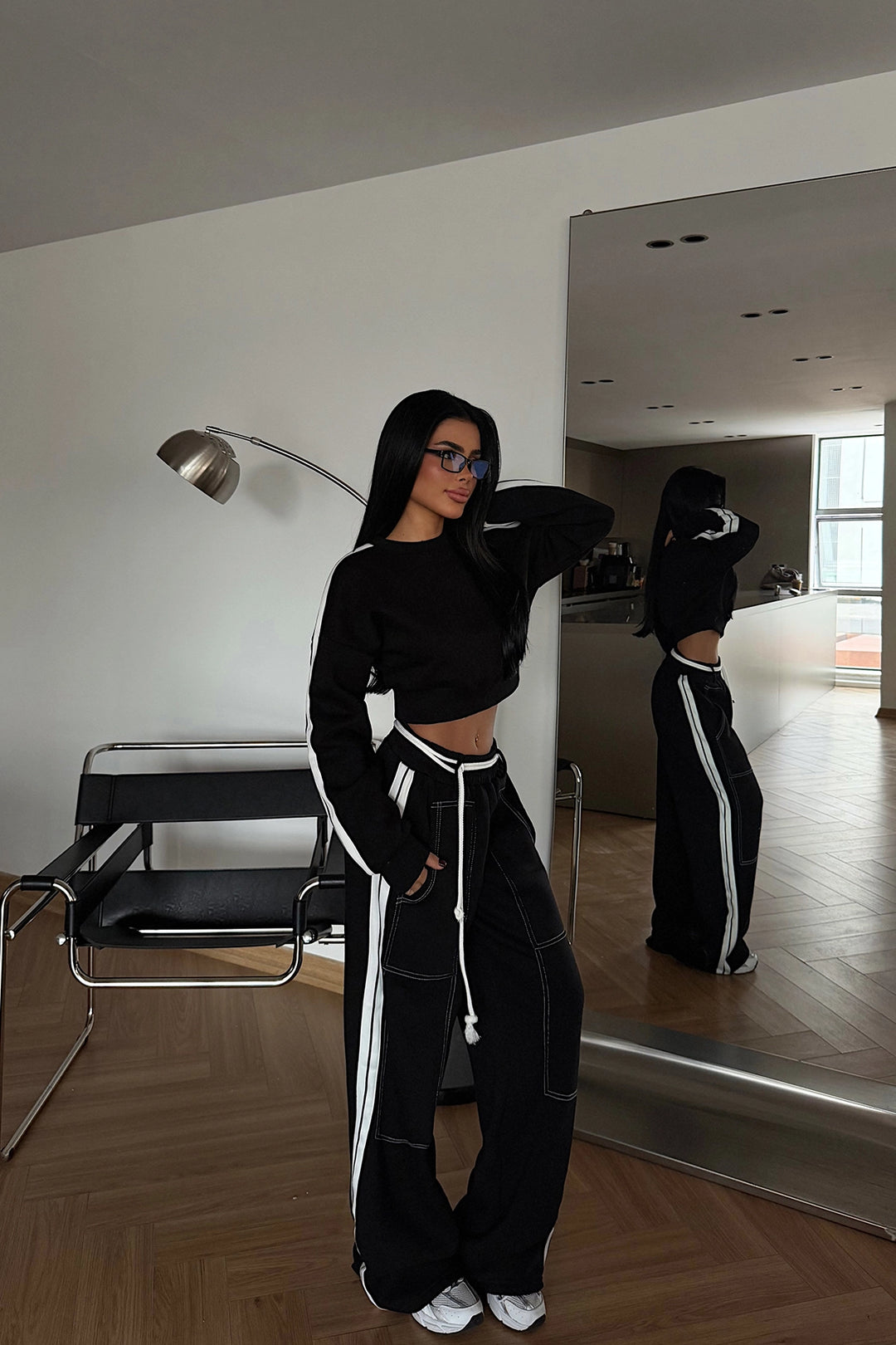 EYY Women Black Rinaldi Tracksuit - Falls