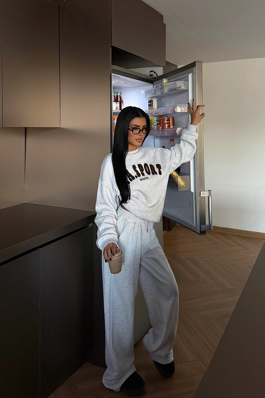 EYY Women Gray Easport Tracksuit - Altadena