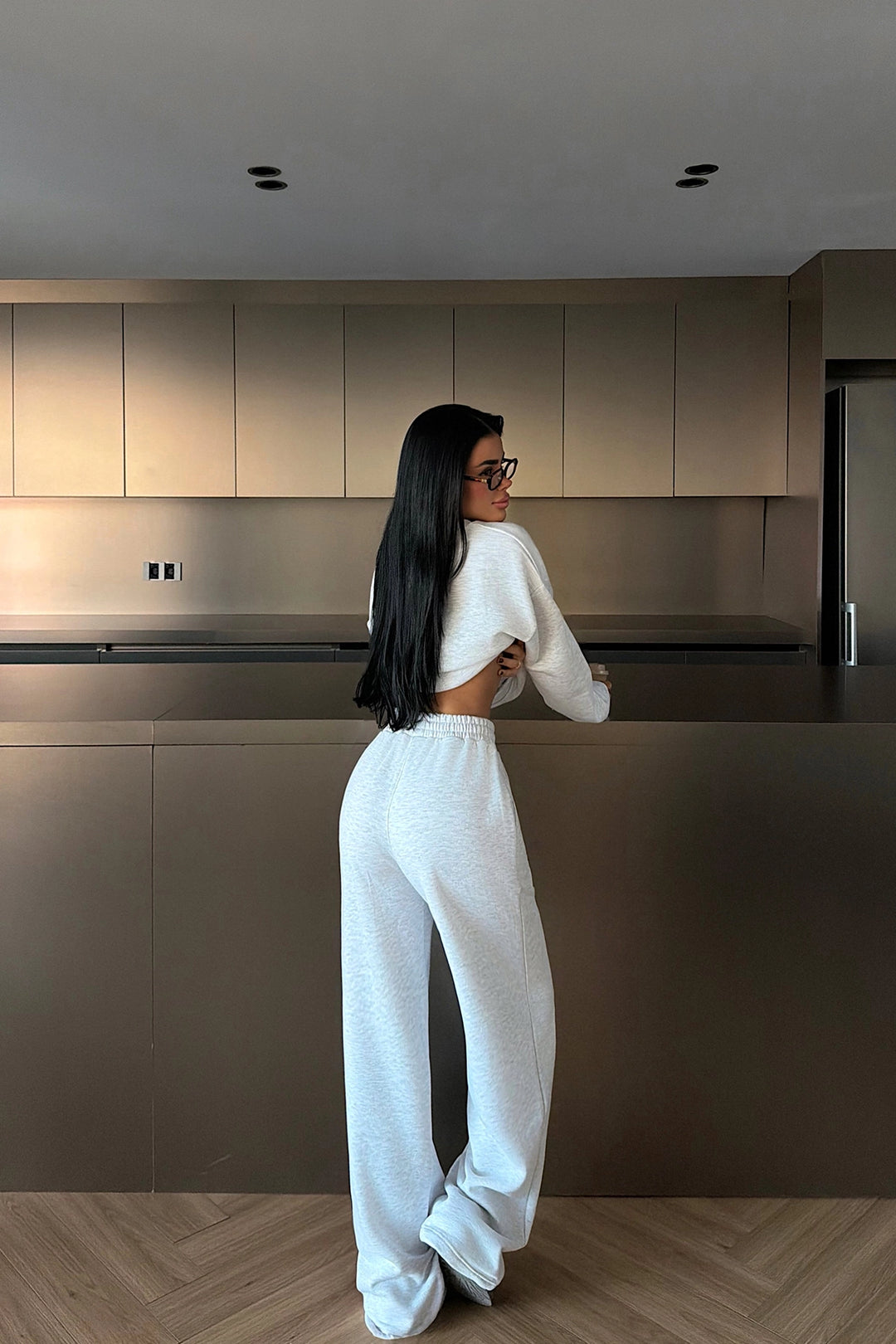 EYY Women Gray Easport Tracksuit - Altadena