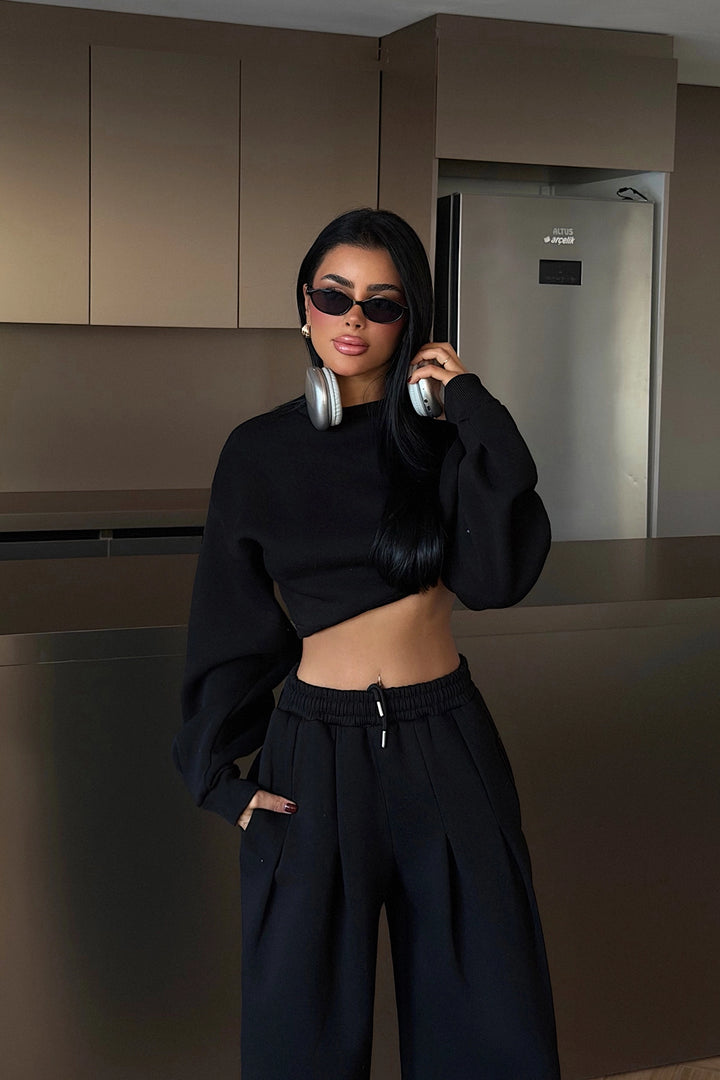 EYY Women Siyah Knox Eşofman Takımı - Valencia