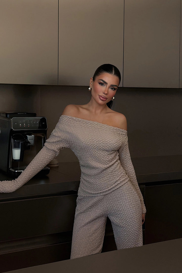 EYY Women Krem Pantolon Takımı - Quimper