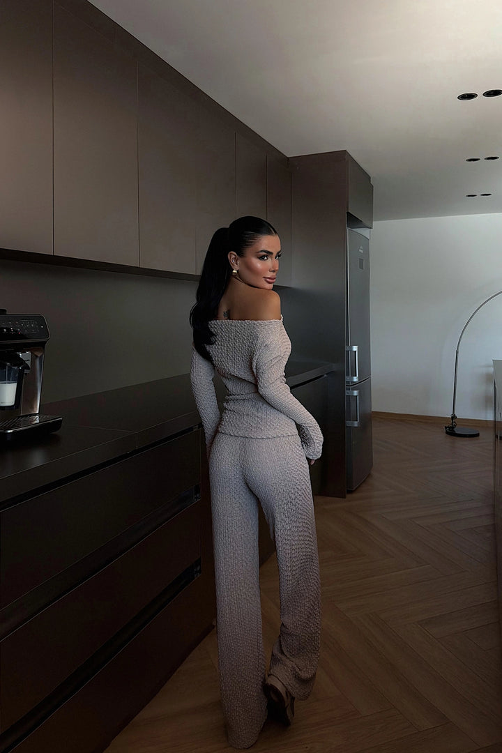 EYY Women Krem Pantolon Takımı - Quimper