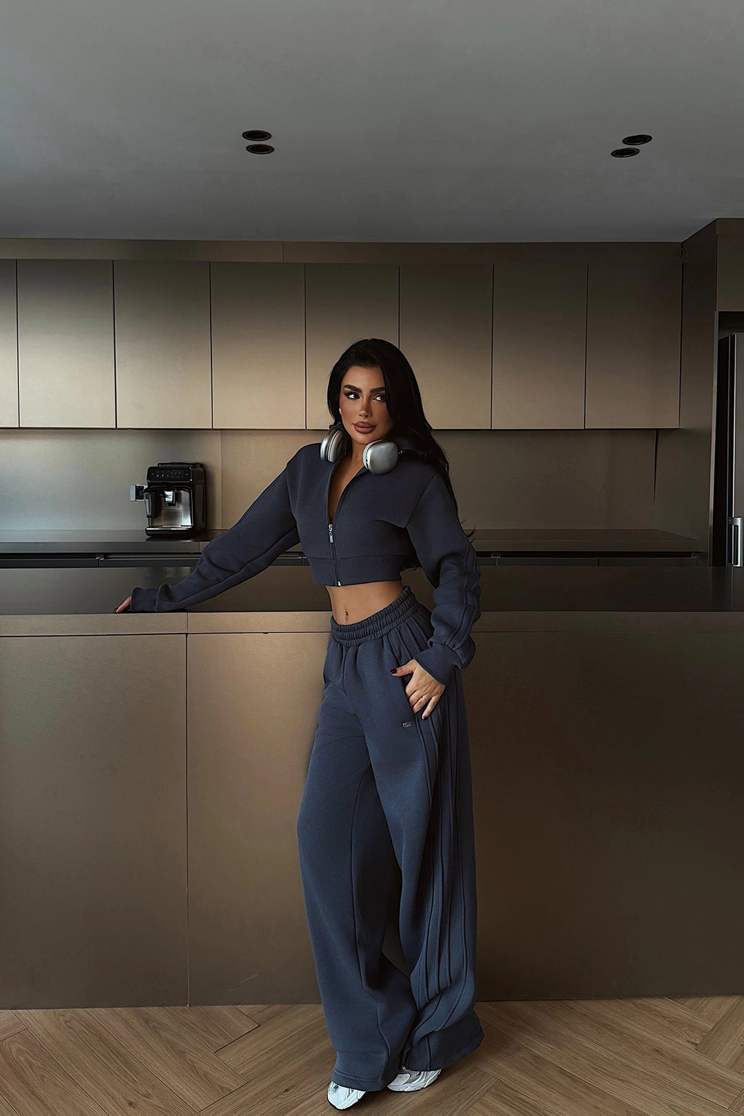 EYY Women Smoked Zippered Tracksuit - Moers