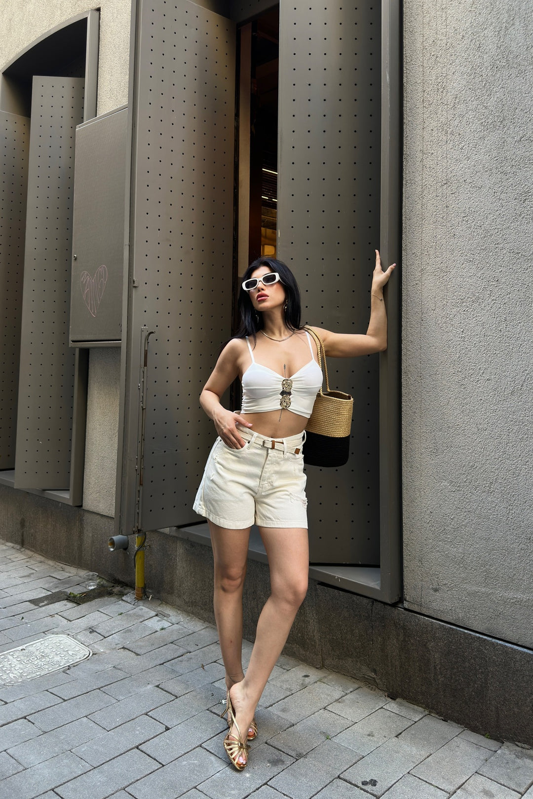 XLJ Ripped Denim Short 266 - Germering