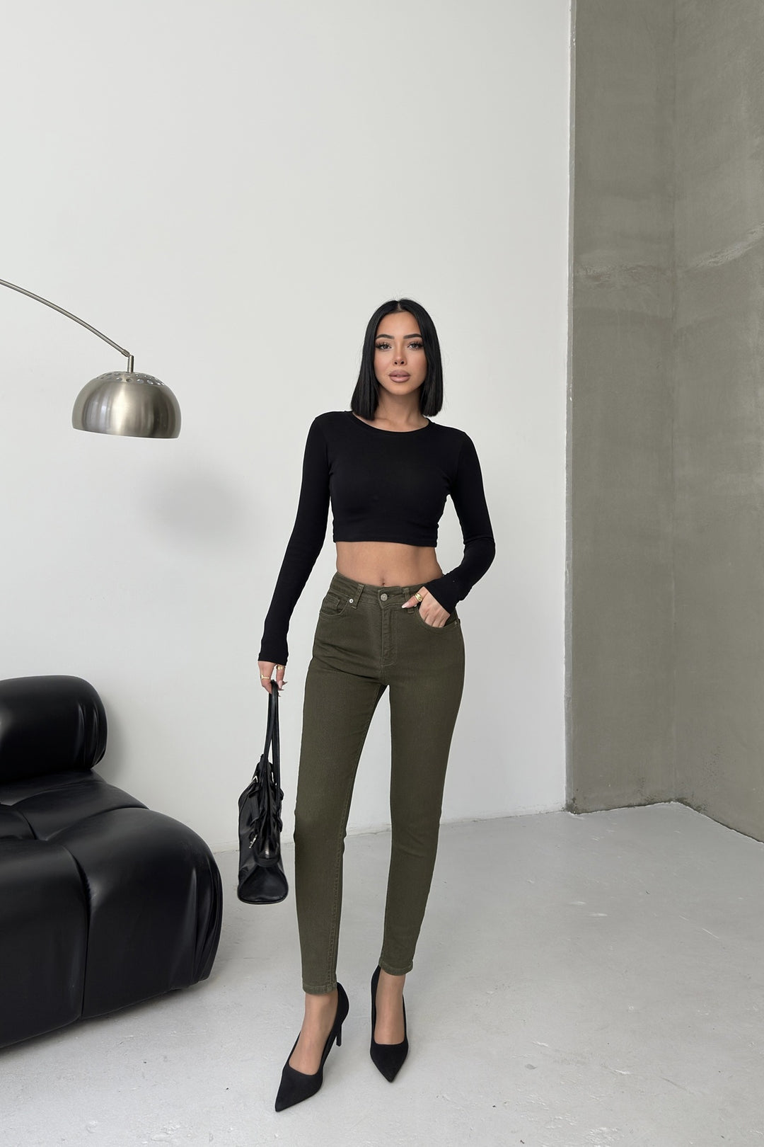 XLJ High Waisted Ankle Length Skinny Jean 815 - Chicoutimi
