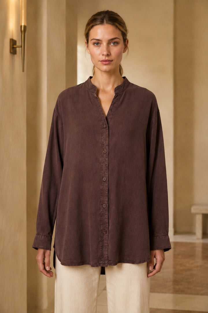 XLJ Long-Sleeved V-Neck Shirt HS641 - Council Bluffs