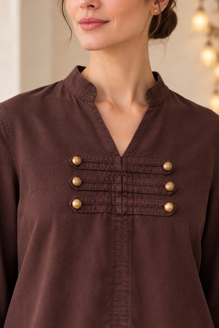 XLJ Napoleon Shirt 6407 - Novi