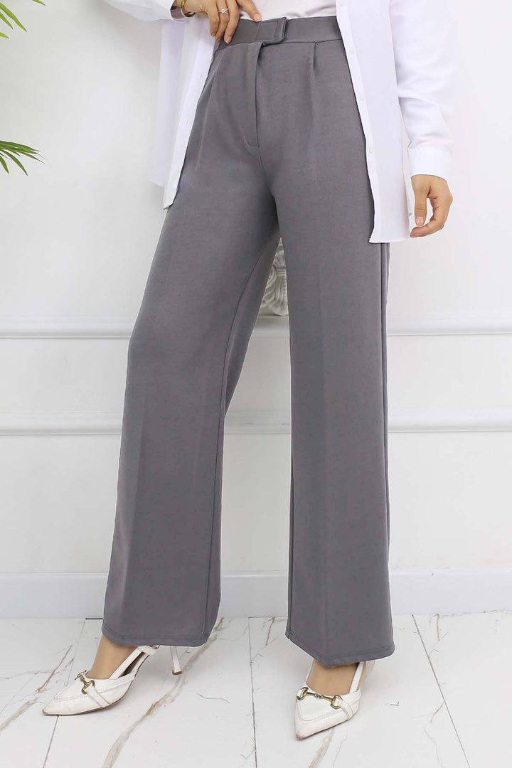 BNG Women Wide Leg Palazzo Pants Gray 3044 - Pine Hills