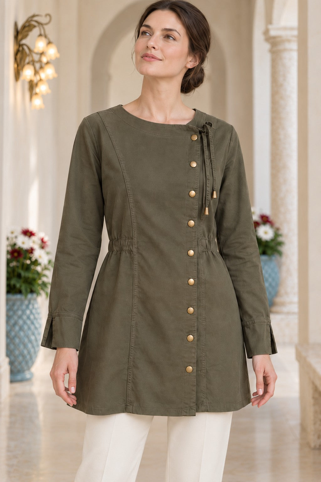 XLJ Medium Size Shirt with Elastic Waistband 6372 - Benalmádena