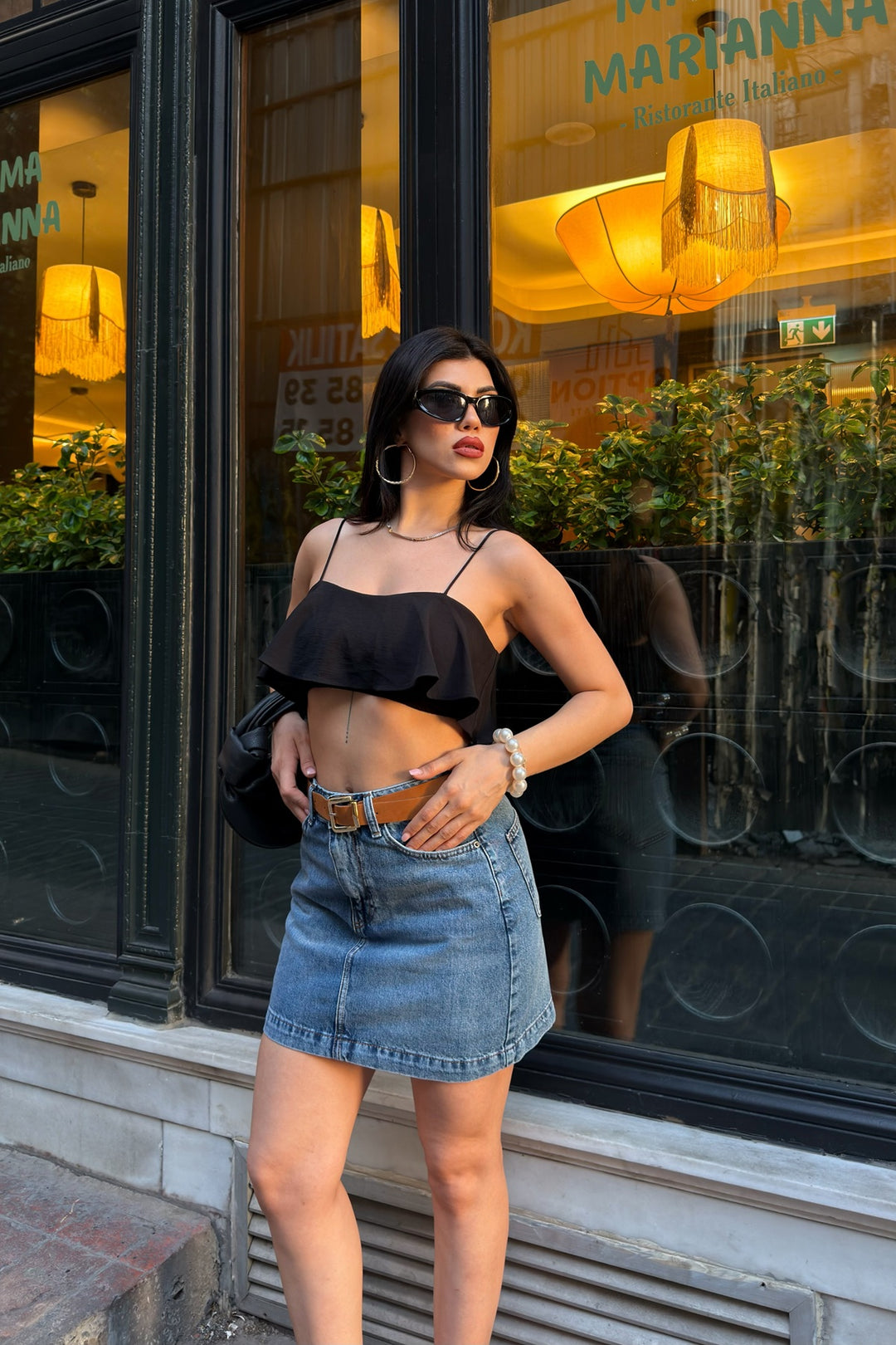 XLJ Mini Denim Skirt 1046 - Strood